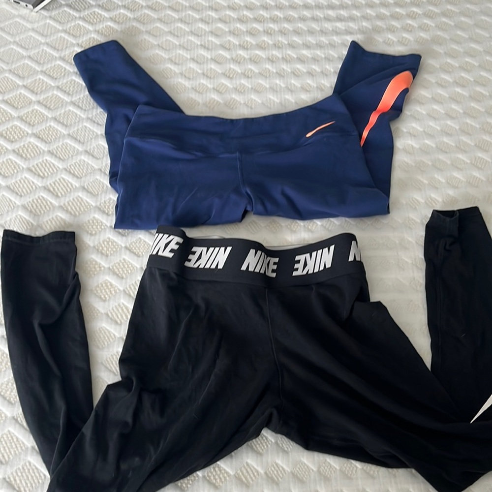 2 medium Nike leggings
